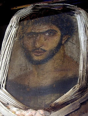 A Man, er Rubayat, ca AD 120 (Alexandria, Graeco-Roman Museum, 7311)